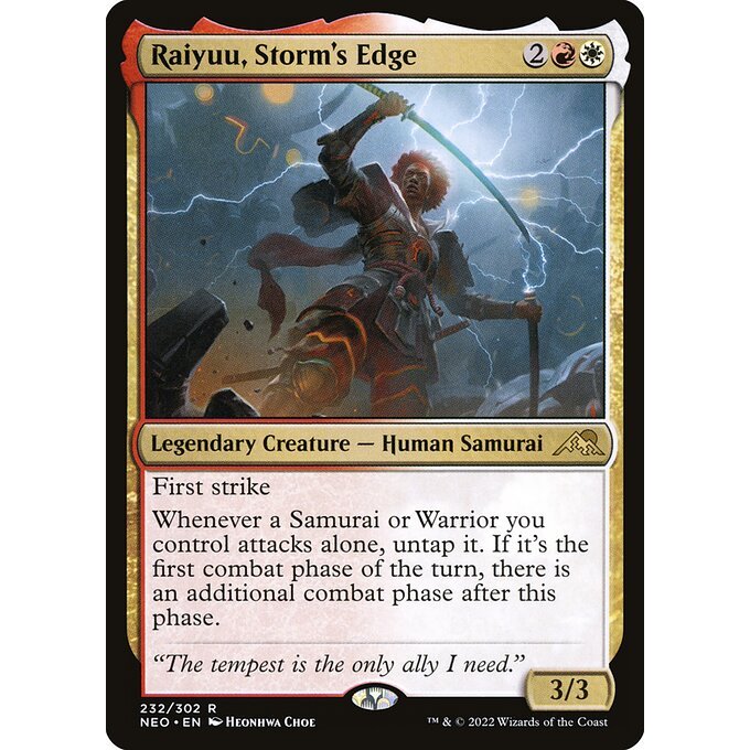 Magic: The Gathering - Kamigawa: Neon Dynasty - Raiyuu, Storm's Edge (232)