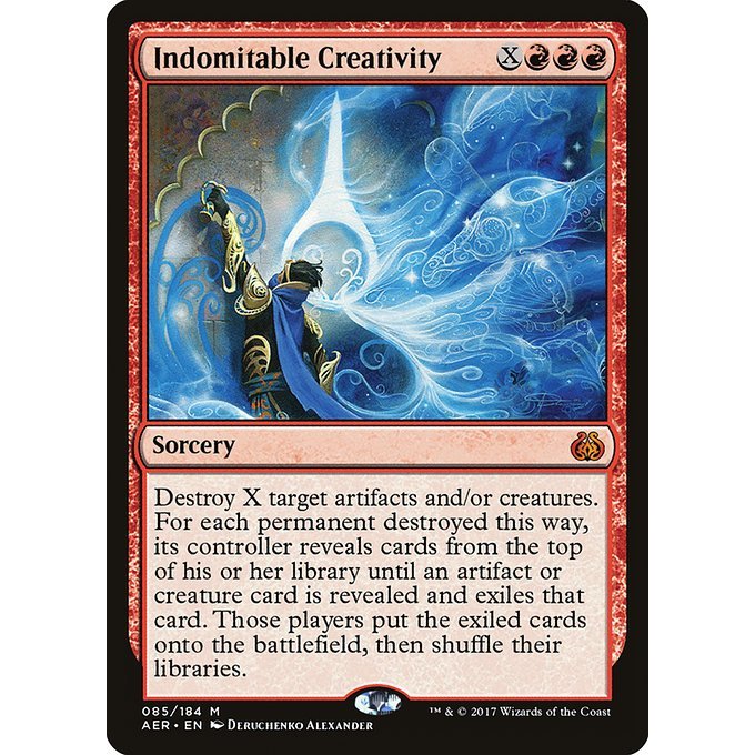 Magic: The Gathering - Aether Revolt - Indomitable Creativity (85)