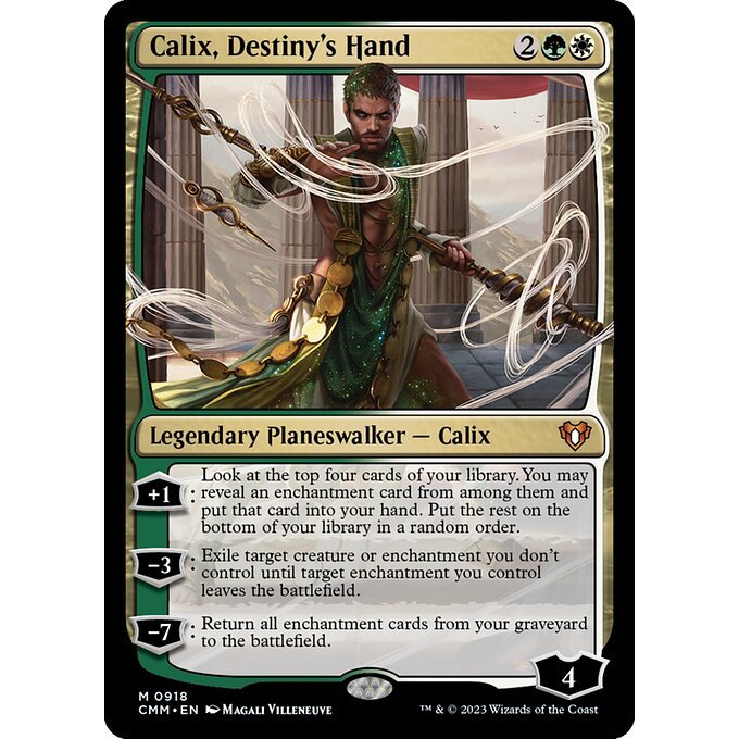Magic: The Gathering - Commander Masters - Calix, Destiny's Hand (918)
