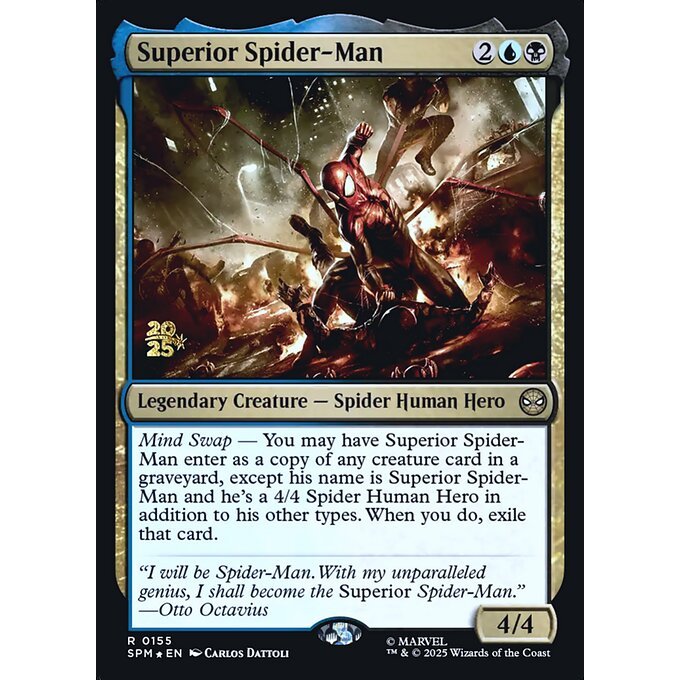 Magic: The Gathering - Marvel's Spider-Man Promos - Superior Spider-Man (155s) Foil