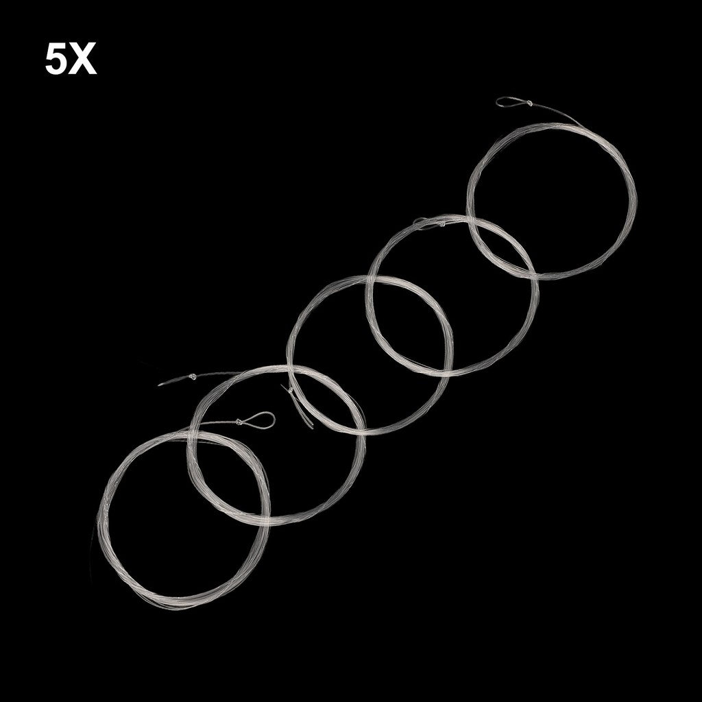 [HẤP DẪN] 5 chiếc 9FT Fly Fishing Leader Fly Taper Line Leader Dây câu có vòng lặp