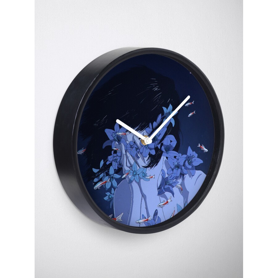 Đồng Hồ Decor - Perfect Blue Clock - Đồng hồ decor treo tường phong cách hiện đại