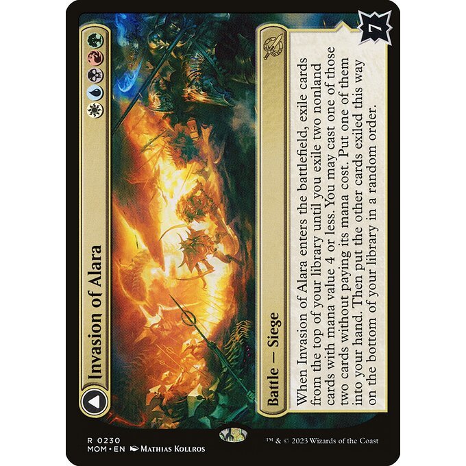 Magic: The Gathering - March of the Machine - Invasion of Alara // Awaken the Maelstrom (230) Foil