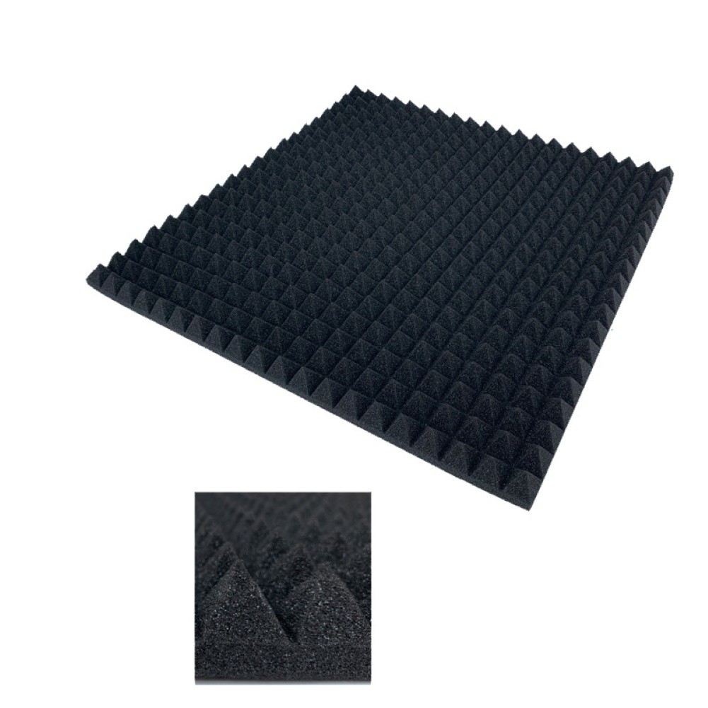 VTplg _ 6 Cái 25x25x5cm Pyramid Studio Tấm cách âm Tấm đệm xốp cách âm