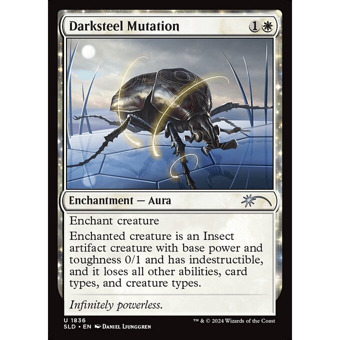 Magic: The Gathering - Secret Lair Drop - Darksteel Mutation (1836)