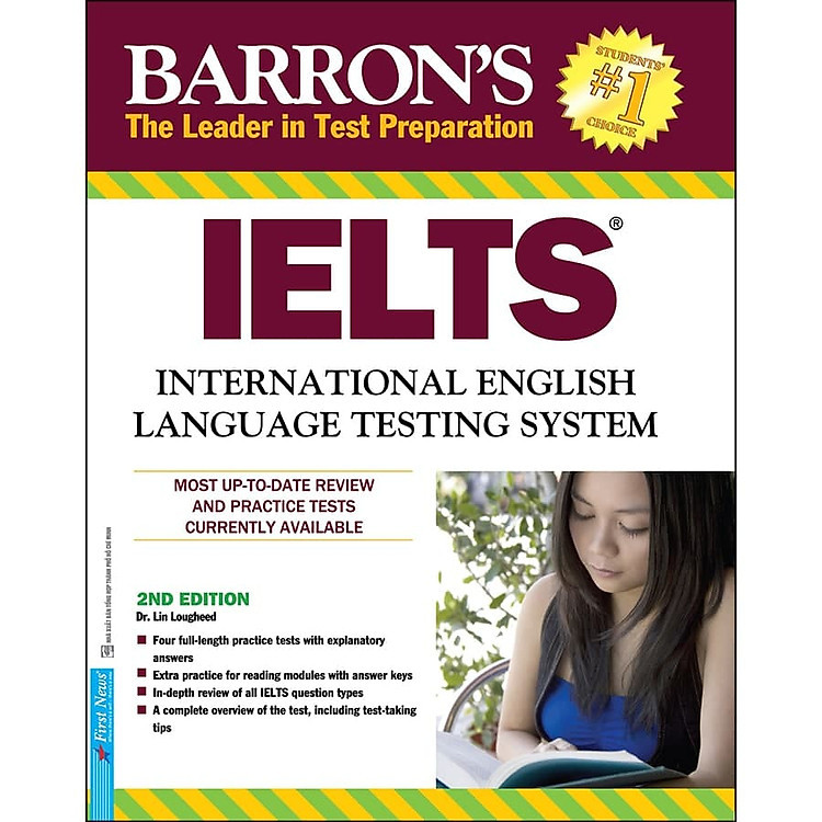 Barron's IELTS International English (2nd Edition)+2CD (Tái Bản)