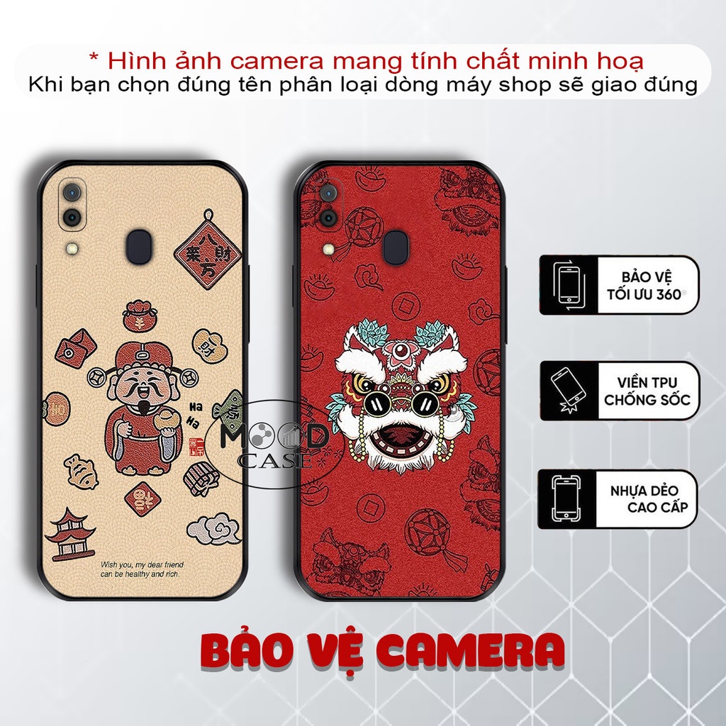 Ốp lưng Samsung A20 , A30 , A20S , A21s dẻo Tết chúc mừng năm mới may mắn