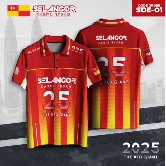 Áo thun Selangor Darul Ehsan Microfiber Jersey