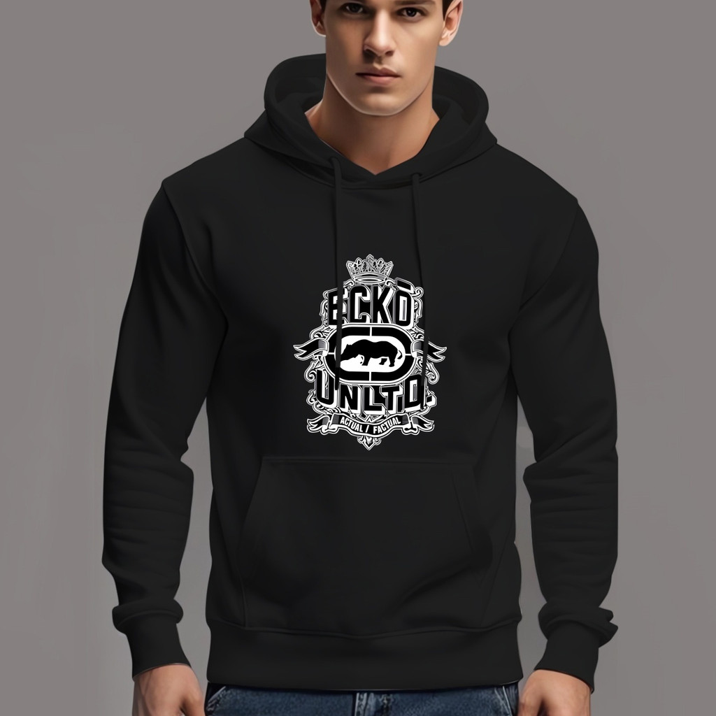 Ecko Unltd Áo Khoác Nam - Logo Gấu Thái Nổi Bật, Thiết Kế Dài Tay Phù Hợp Xuân Thu Đông