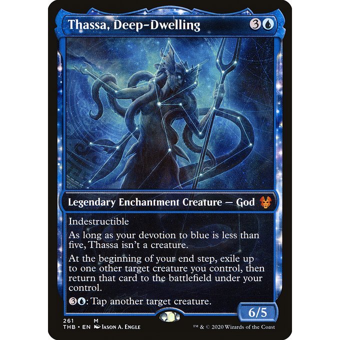 Magic: The Gathering - Theros Beyond Death - Thassa, Deep-Dwelling (261)