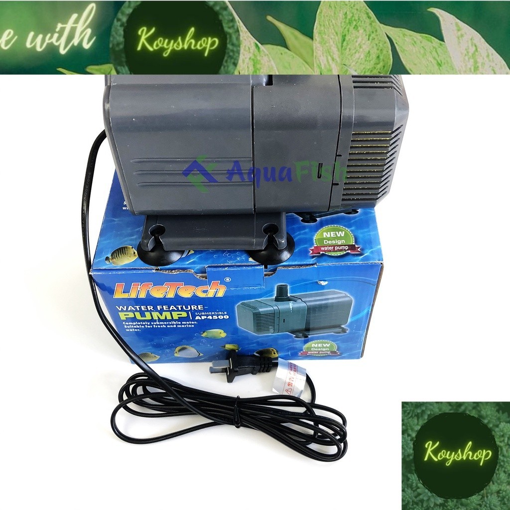 (QA)Máy Bơm Nước Lifetech AP4500 AP5400 AP5600 AP5800 Cho Bể Cá Cảnh Hồ Cá Koi -Giao nhanh 2h