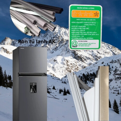 Ron cửa tủ lạnh Toshiba model  GR-B22VU