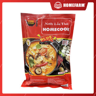 Nước Lẩu Homecook/ Nước Lẩu Hoàn Chỉnh (Lẩu Thái, Lẩu Riêu Cua, Lẩu Nấm) - Homefarm - Đậm đà, tiện lợi, dễ sử dụng