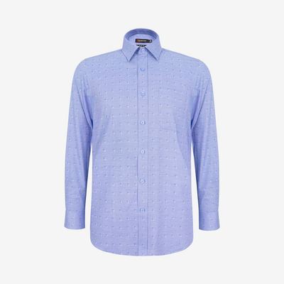 Áo sơ mi nam KHATOCO Tailor Fit dài tay A1MD538T1-CNMK865-2711-D