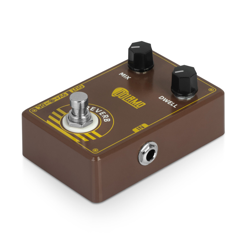 [musbmy] Bàn đạp hiệu ứng đàn Guitar Dolamo Reverb Dwell / Mix DC 9V 6.35mm Giao diện đầu vào / đầu 