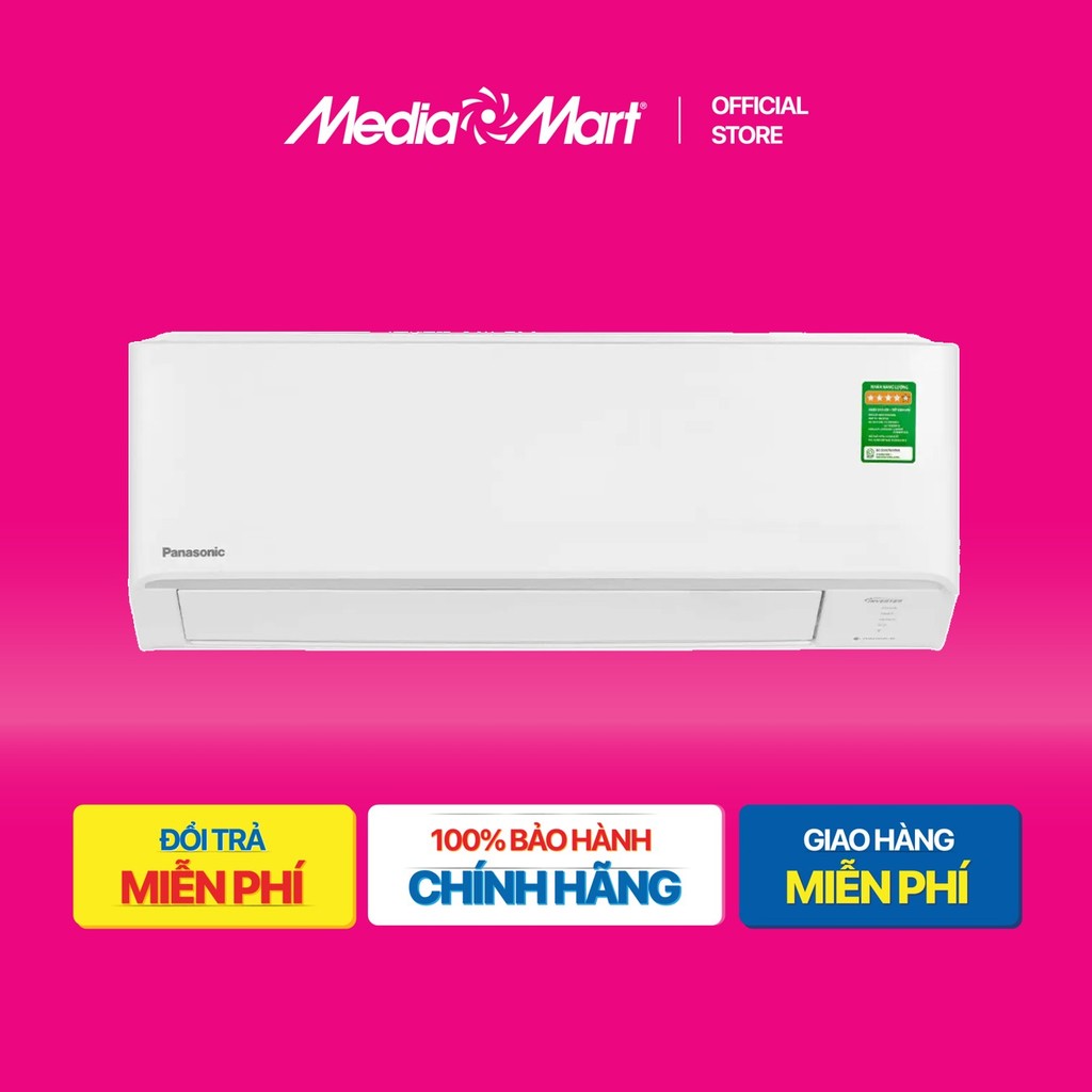 Điều hòa Panasonic 1 chiều Inverter 1HP-9.040BTU CS-PU9AKH-8 Bảo hành Chính hãng.
