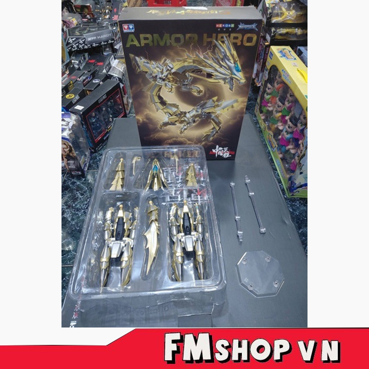 (New) Mô Hình Nhân Vật 
(2Nd) Auldey Armor Hero Emperor Loong