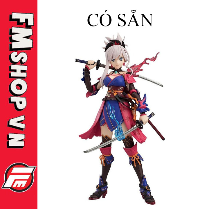 (2nd Váy Bị Trầy) Mô Hình Nhân Vật Figma 437 Saber Miyamoto Musashi