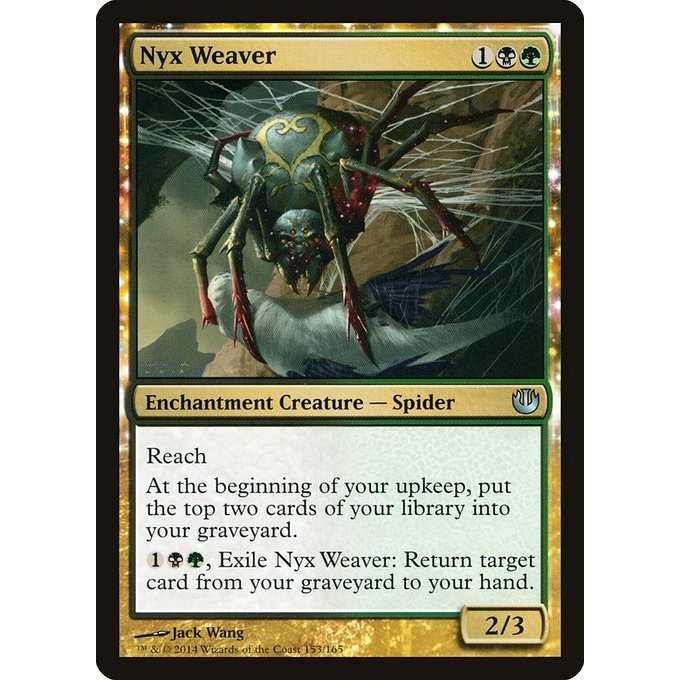 Magic: The Gathering - Journey into Nyx - Nyx Weaver (153)