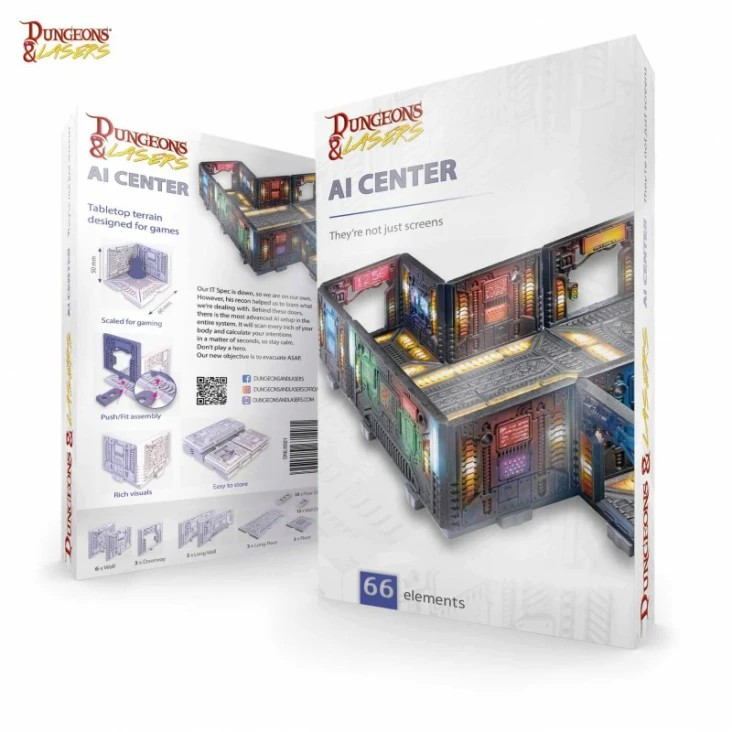 AI CENTER - DUNGEONS & LASERS - TERRAIN - ARCHON STUDIO - DNL0021
