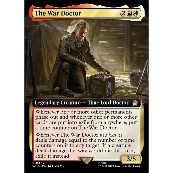 Magic: The Gathering - Doctor Who - The War Doctor (452)