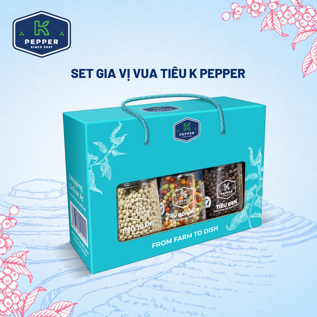 Set Vua Tiêu K Pepper - Thương hiệu K PEPPER