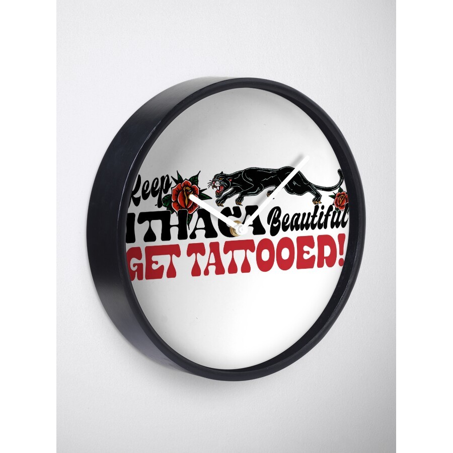 Đồng Hồ Decor - Keep Ithaca Beautiful Clock