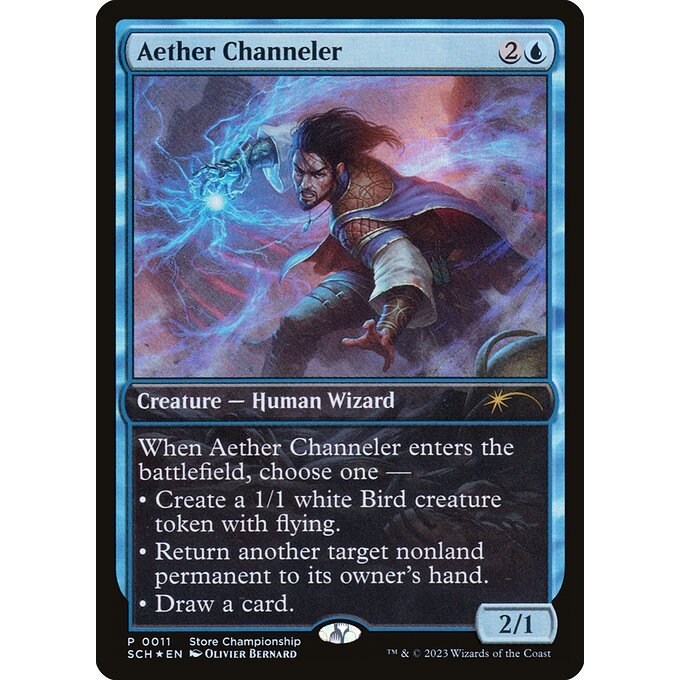Magic: The Gathering - Store Championships - Aether Channeler (11) Foil
