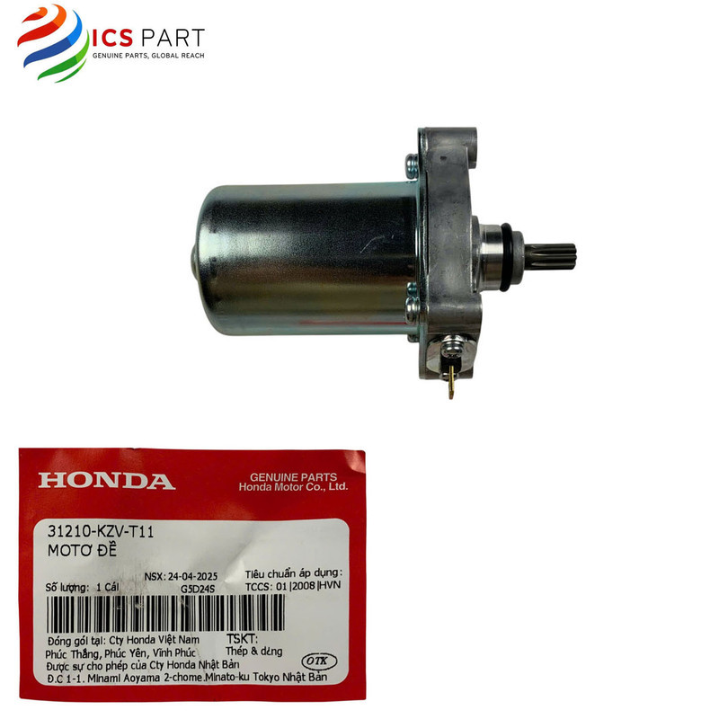 31210KZVT11 |  Củ Đề, Mô Tơ Đề Khởi Động, Máy Đề      Dream 110, Dream Béo Wave 110 2013-2015   Hond