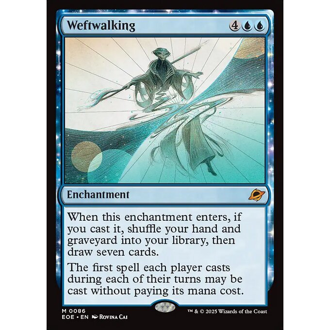 Magic: The Gathering - Edge of Eternities - Weftwalking (86) Foil