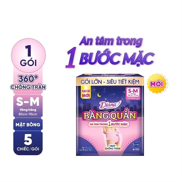 Băng quần Diana ban đêm