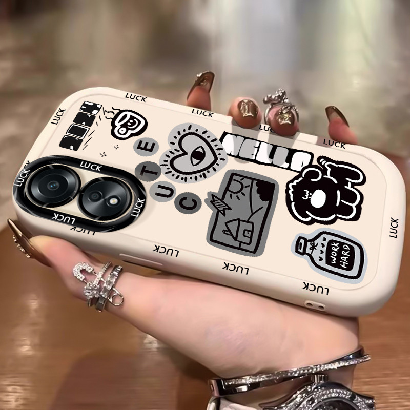 Ốp Lưng OPPO A58 4G A78 4G A58 5G A58X 5G A78 5G A1X 5G A2X 5G Ốp Silicon Case Vỏ mềm Sáng tạo