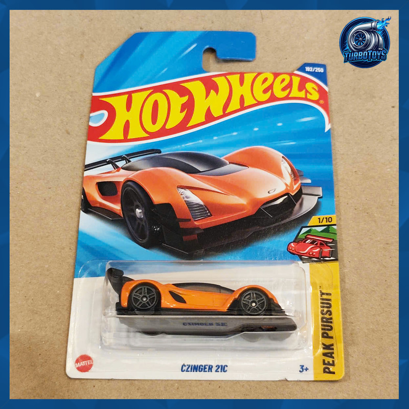 *TurboToys* Mô hình Hotwheels CZINGER 21C - Xe mô hình tỷ lệ 1:64 chính hãng Mattel - 2026'