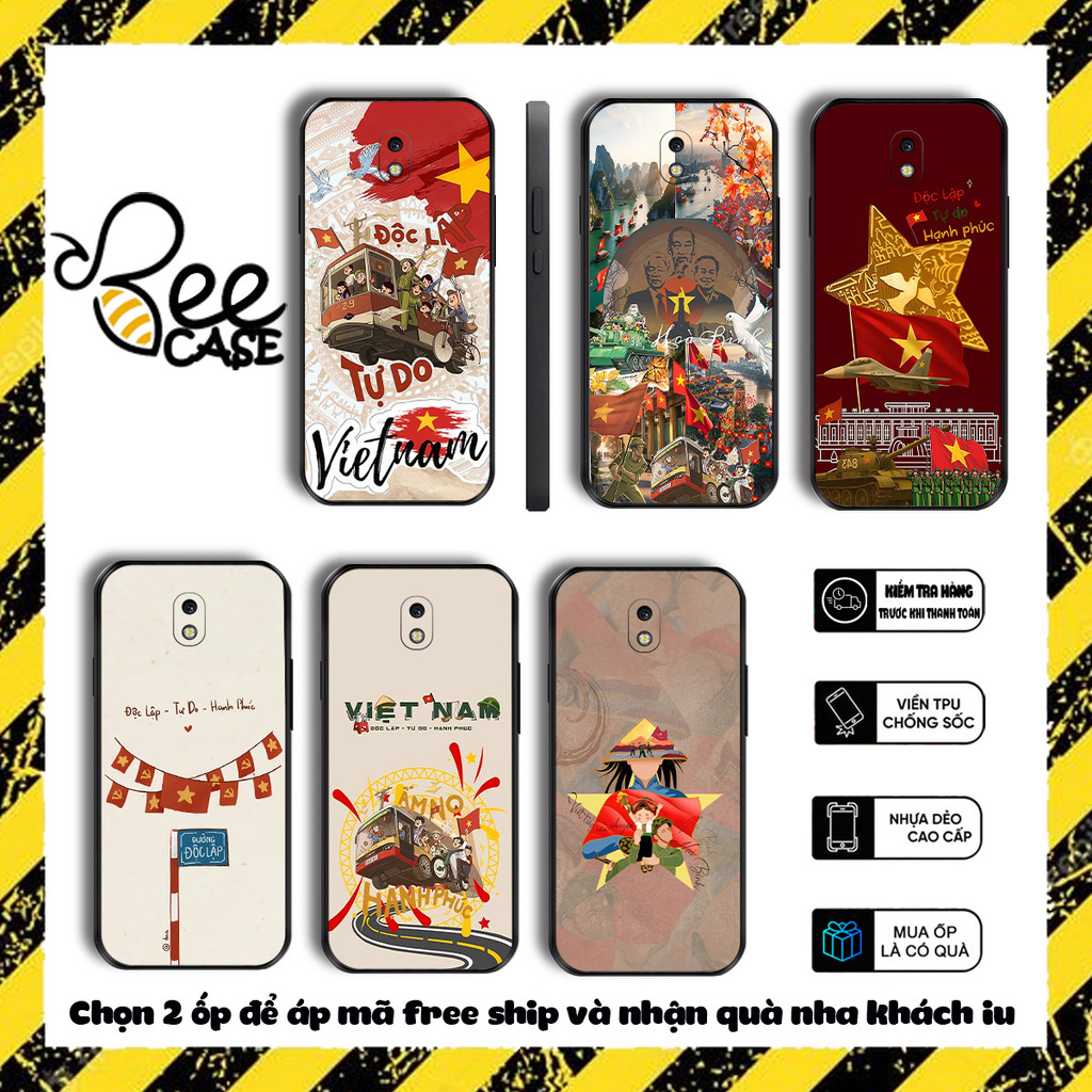 Ốp lưng Samsung J2 Pro J3 pro J5 Pro j7 Pro J2 Core , J2 Prime Việt Nam Độc lập tự do yêu nước