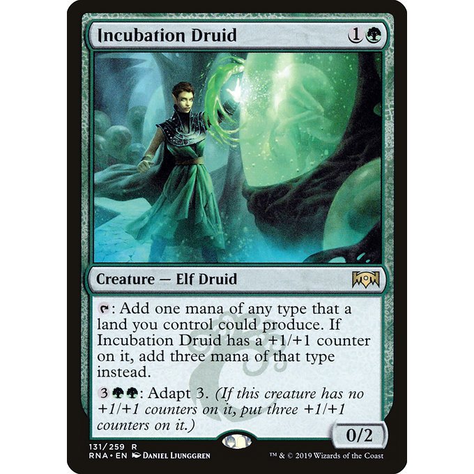 Magic: The Gathering - Ravnica Allegiance - Incubation Druid (131)