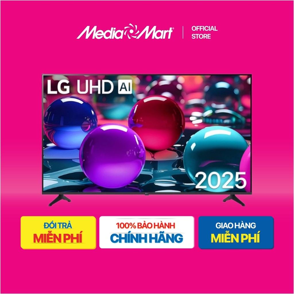 Smart Tivi 55 Inch LG UHD AI 4K 55UA7350PSB Bảo hành Chính hãng.
