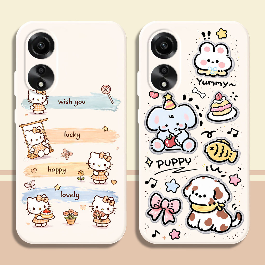 Ốp lưng Oppo A1X 5G / A2X / A58X 5G in hình đẹp và siêu dễ thương