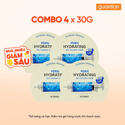 Combo 4 Mặt Nạ Giúp Cấp Ẩm & Phục Hồi Da BNBG 30ml