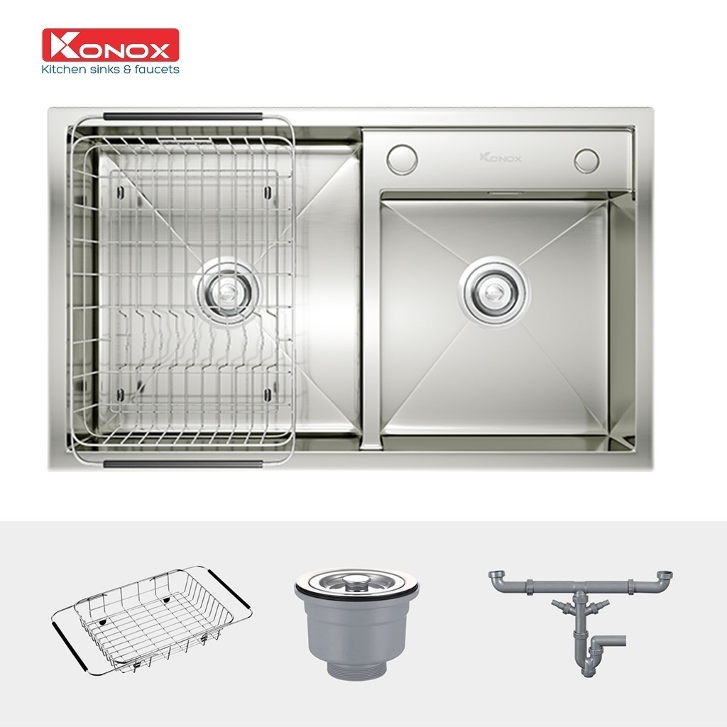 Chậu Rửa Bát Konox KN7847DO – Dùng Bền Mỗi Ngày Giữ Độ Mới Theo Thời Gian