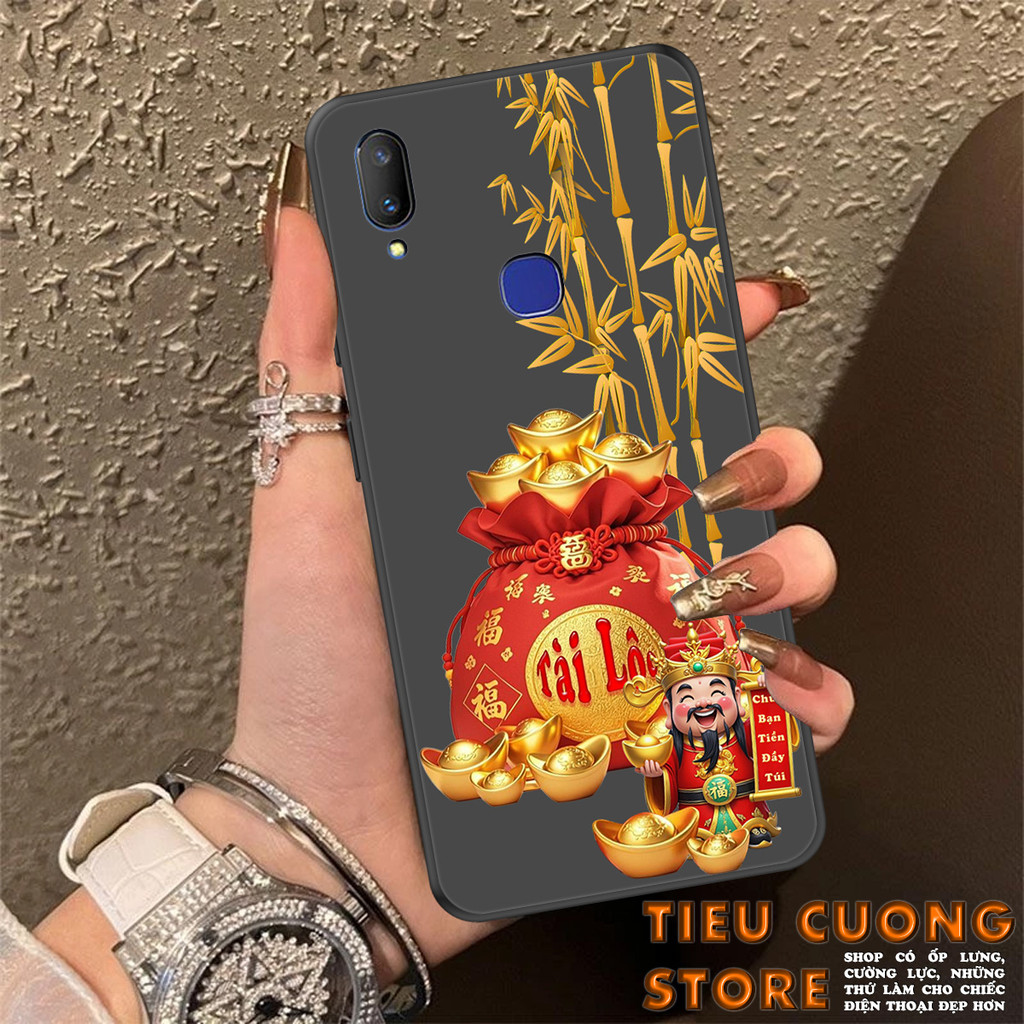 Ốp lưng dành cho Vivo V11, V11 PRO, V11 i in hình TÀI LỘC, THẦN TÀI, MAY MẮN