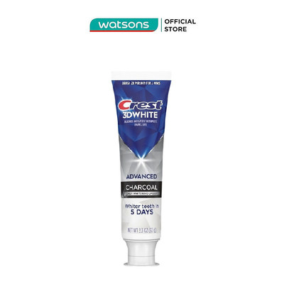 Kem Đánh Răng Crest 3D White Advanced Charcoal Toothpaste 93g