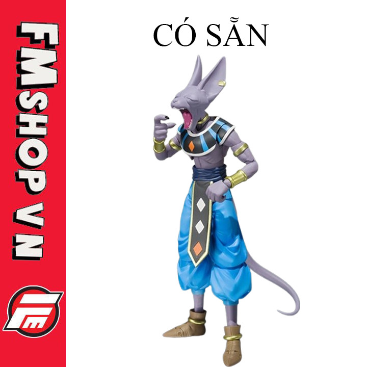 (2nd) Mô Hình Nhân Vật SHF Dragon Ballz Beerus