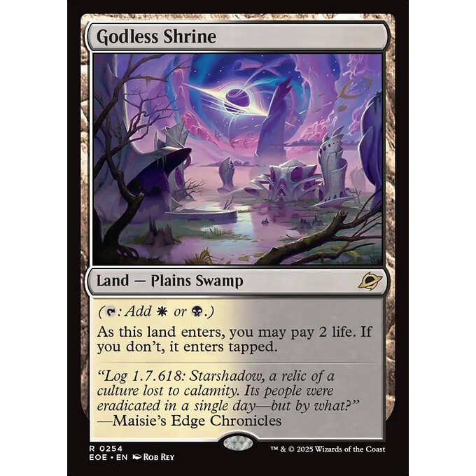 Magic: The Gathering - Edge of Eternities - Godless Shrine (254)