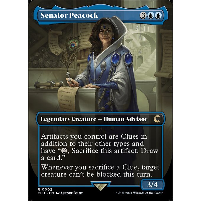 Magic: The Gathering - Ravnica: Clue Edition - Senator Peacock (2)