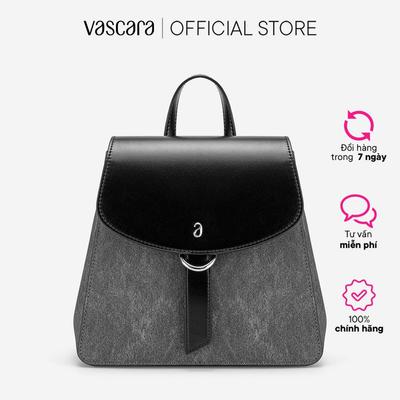 Vascara Balo mini nắp gập phối hiệu ứng tương phản - BAC 0235
