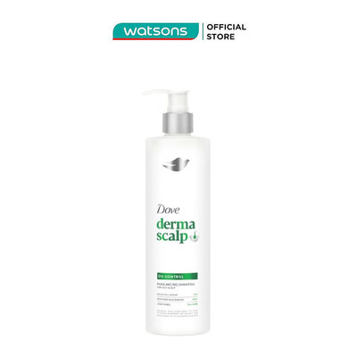 Dầu Gội Dove Derma Scalp Kiềm Dầu Oil Control Rebalancing Shampoo 350g