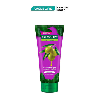 Dầu Xả Palmolive Naturals Suôn Mượt Óng Ả Silky Straight Conditioner 180ml