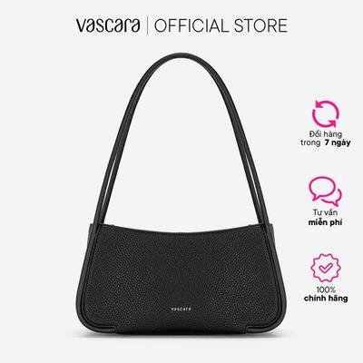 Vascara Túi đeo vai quai đôi đơn sắc - TOT 0207