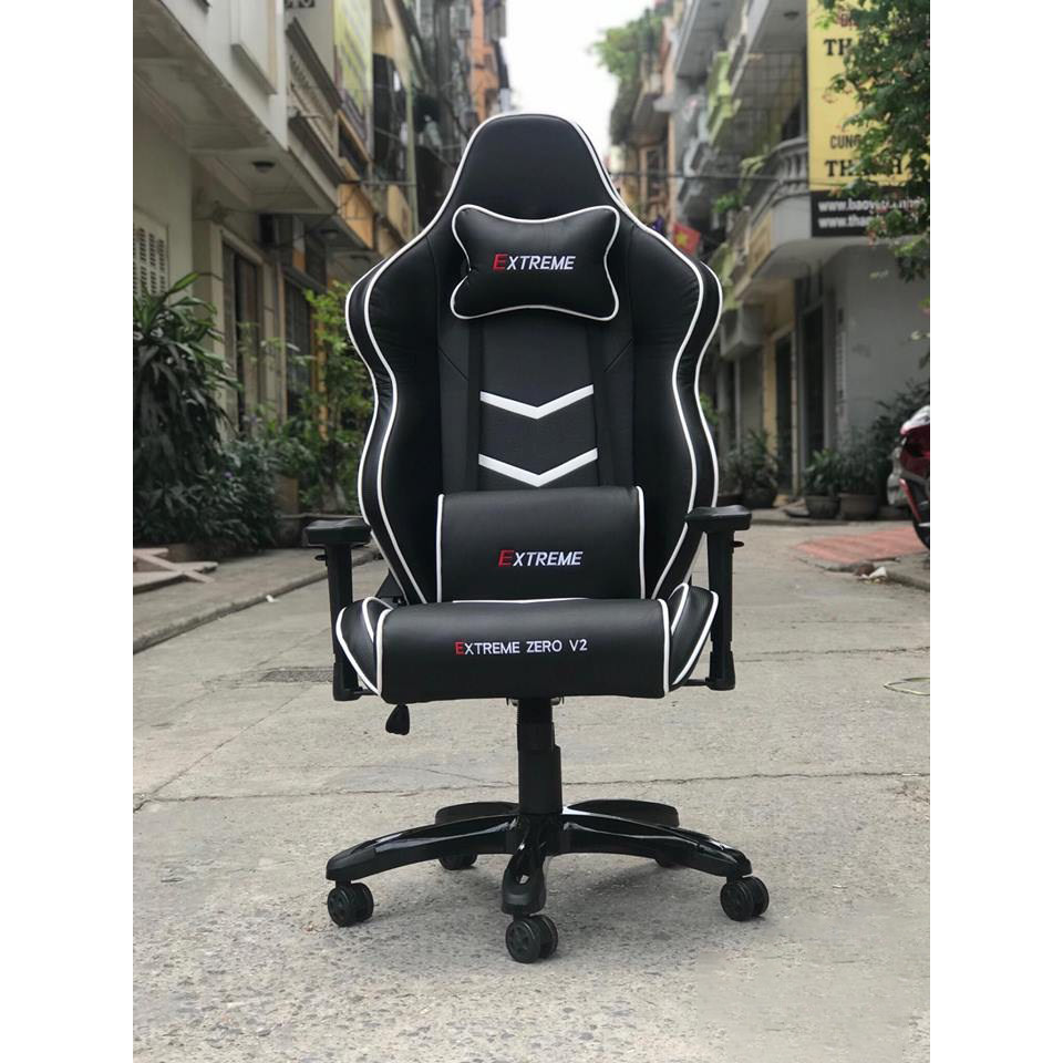 Ghế Chơi Game Extreme Zero V2 ( White- Black)