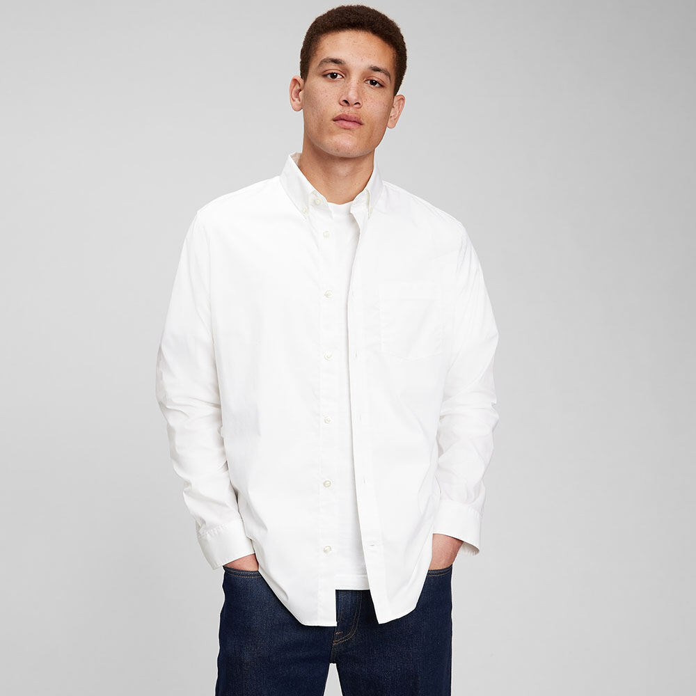 GAP - Áo Sơ Mi Tay Dài Nam Ls Eco Cool Ma - 802535-01